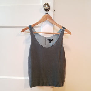 J.Crew Light Blue Velvet Tank Top
